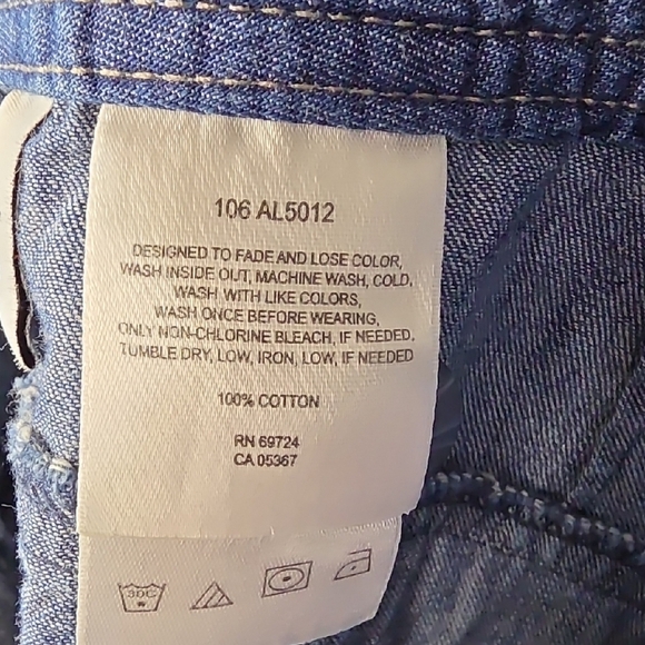 Vintage Y2K Columbia Women’s Denim Utility Skirt – Size 6 – 100% Cotton - Picture 7 of 10